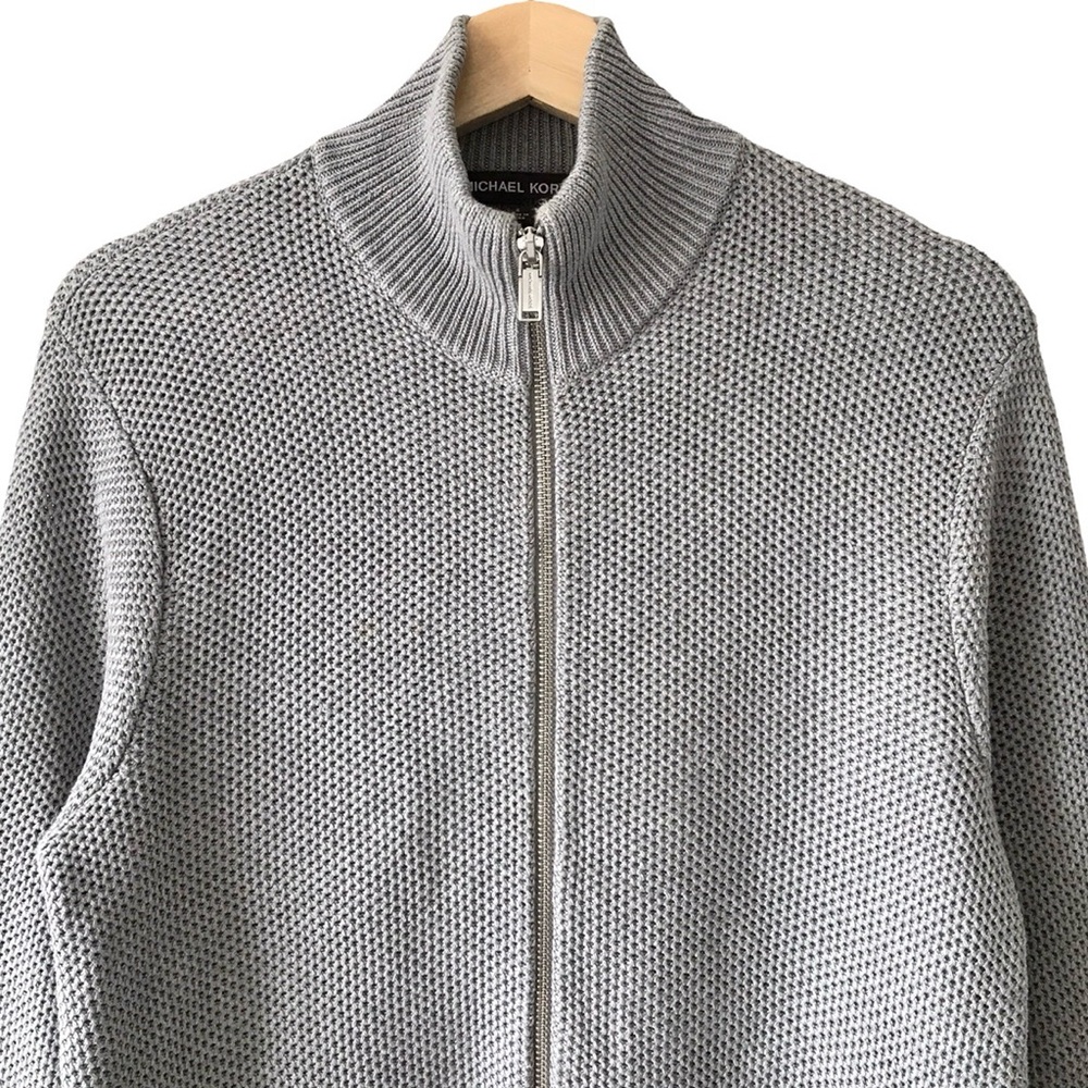 Men’s Gray Knit Sweater Michael Kors